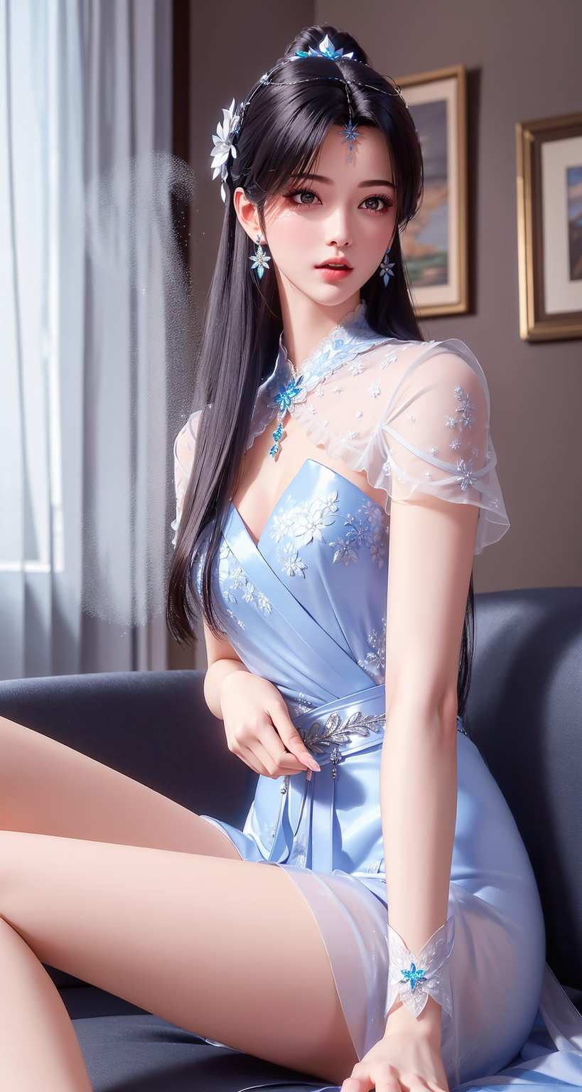 翩翩舞姿犹如仙子下凡国漫中的女神代表