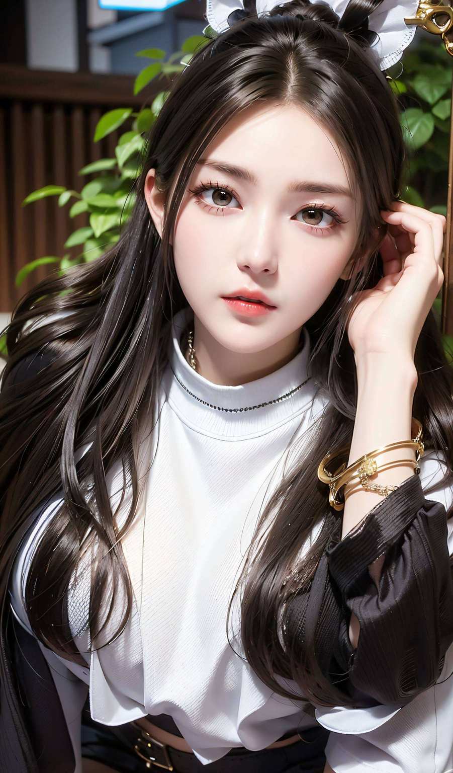 动漫女神们的魅力让你的iPhone瞬间变身玄幻世界