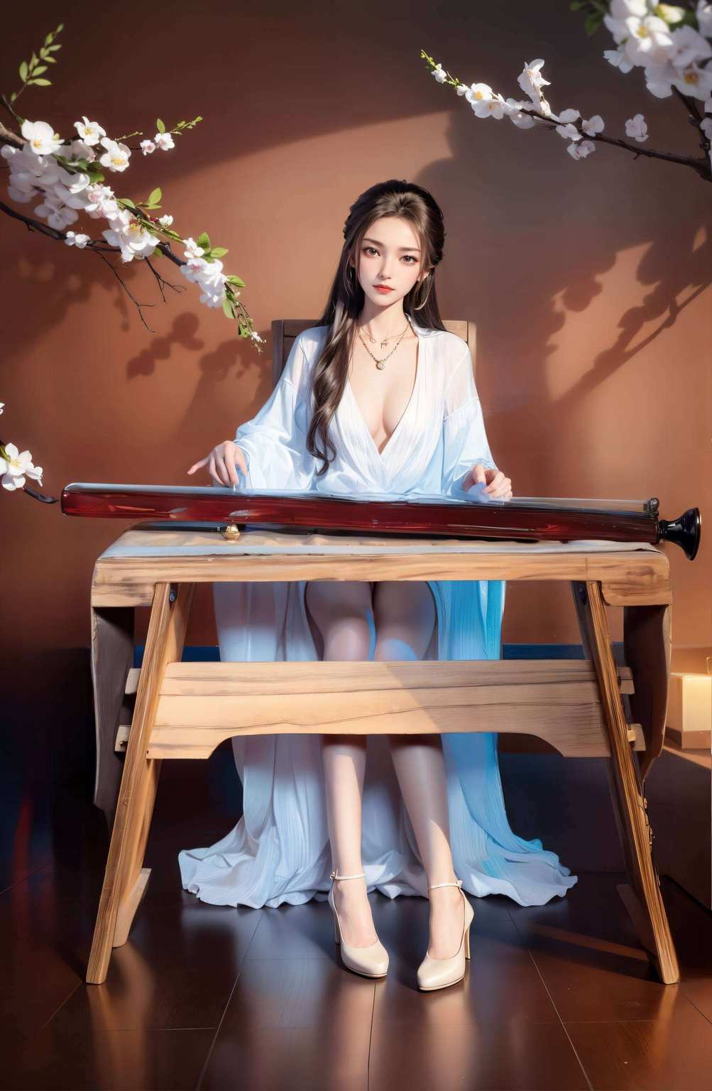 她的风采犹如少年歌行中的诗篇灵动间尽显玄幻之美