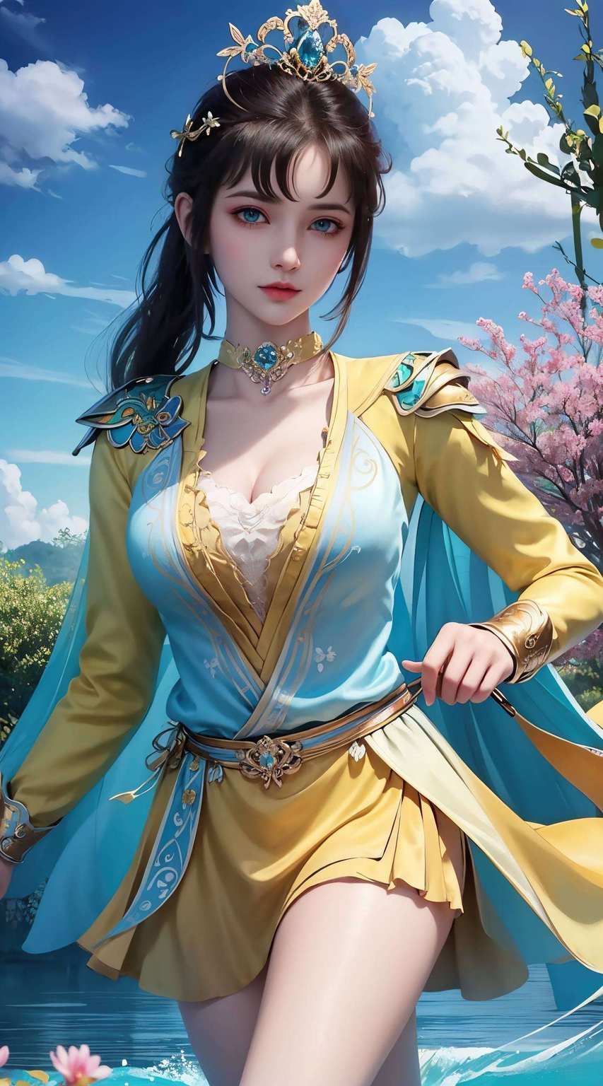 这么个国漫女神一袭红衣走天涯