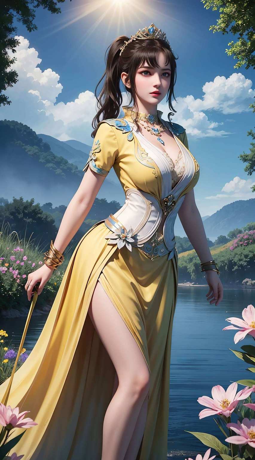 每天都能和这位国漫美女共度美好时光！快来感受一下吧！美得不要不要的