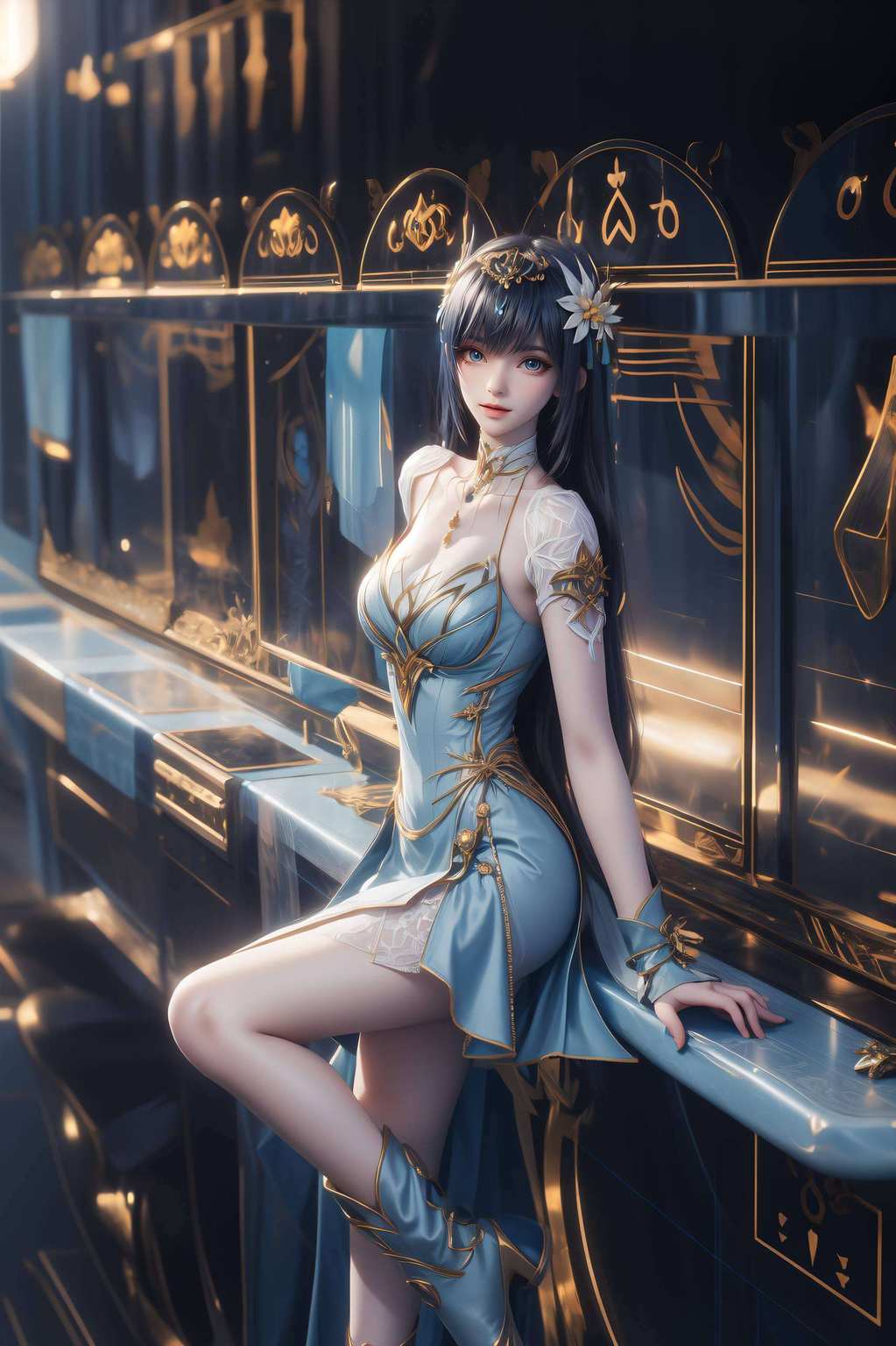 一颦一笑间她是《神印王座》中的绝世佳人