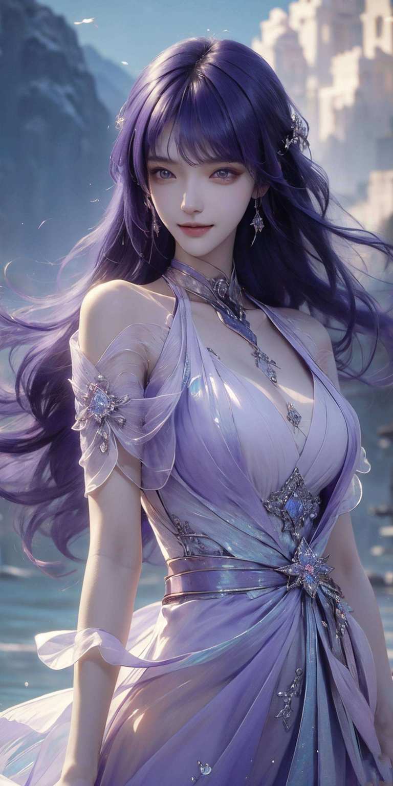 让你的每一天都充满玄幻与美感！仿佛从玄幻世界里走出来的美少女