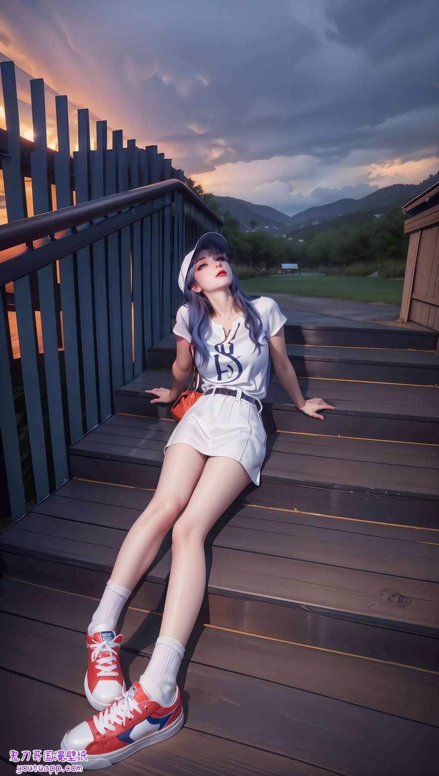 但在我们这她可是最萌的国漫女神哦！把她的高清动漫图片设为iPad壁纸