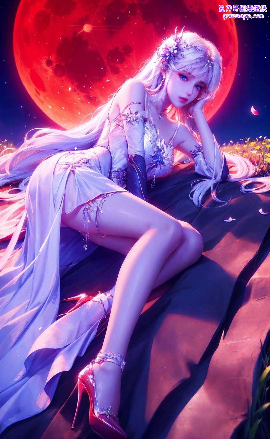 国漫女神的地位妥妥的！她那眼神儿电力十足这壁纸可得好好收藏