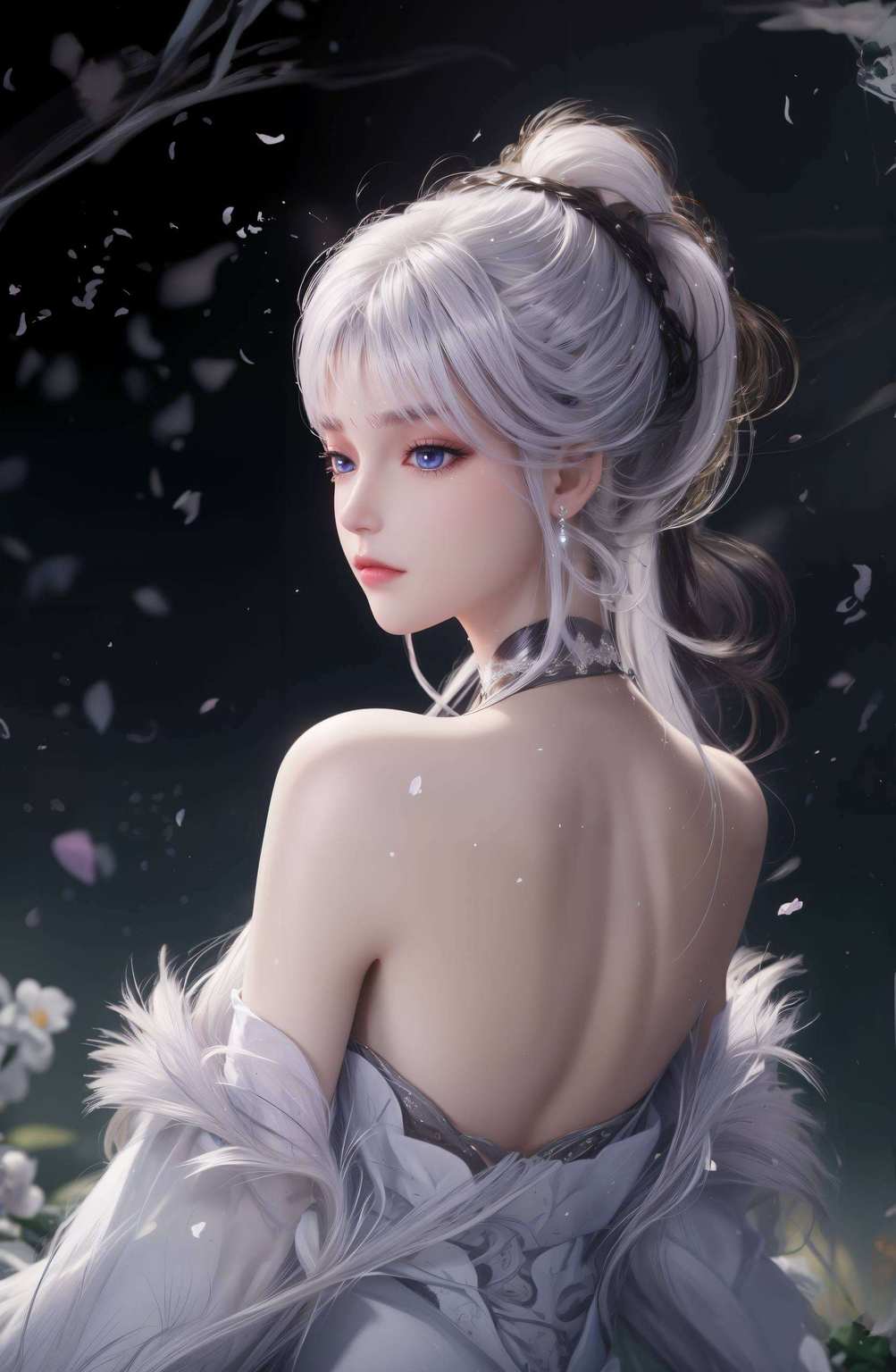 那个翩翩起舞、眼神中藏着无尽智慧的圣采儿这可是国漫女神中的战斗机！想象一下