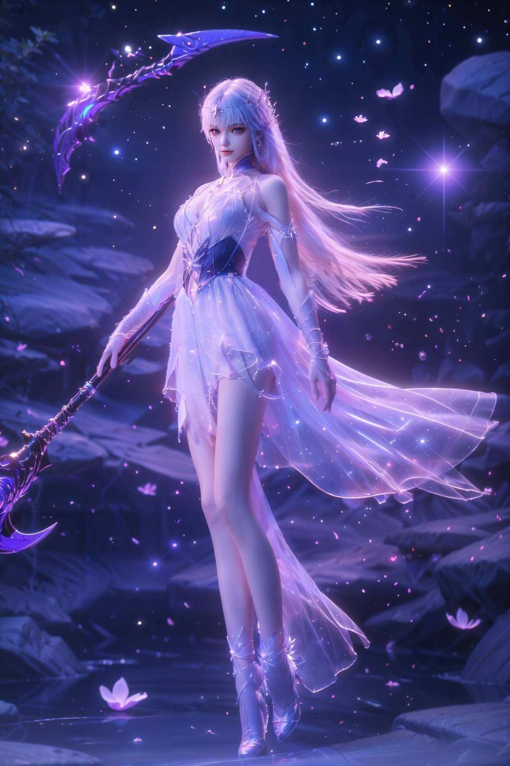 简直美得像是从神印王座里走出来的国漫女神！这不让你的手机瞬间变身艺术馆