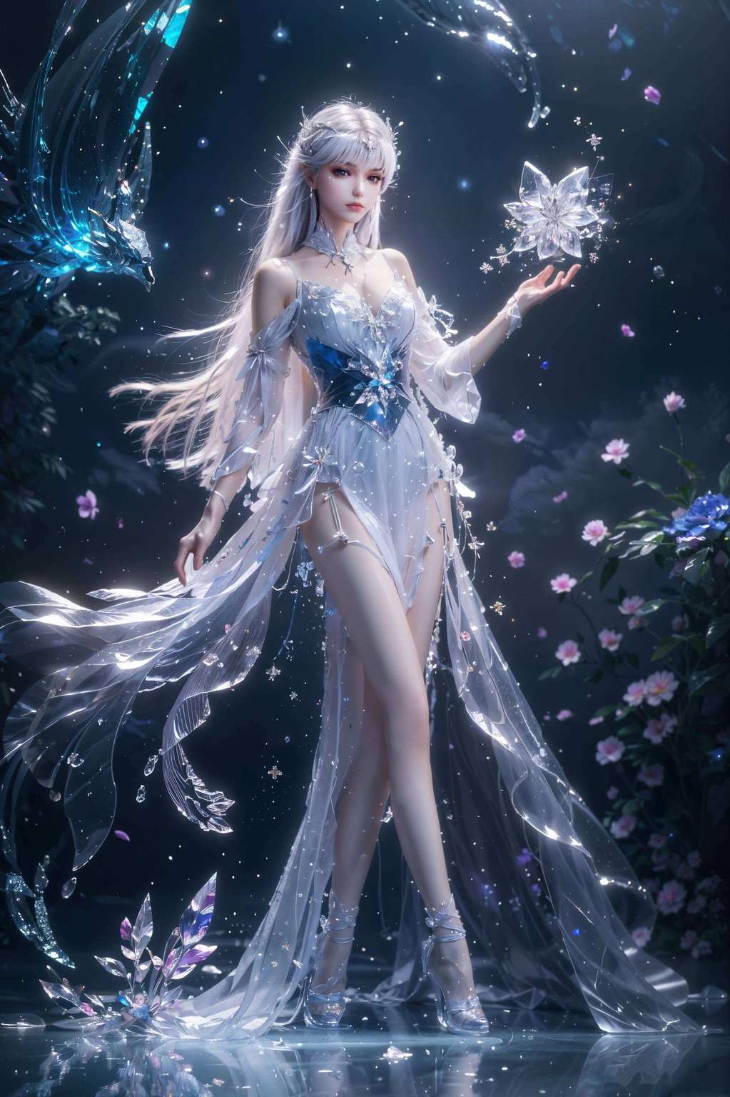 快来感受这波国漫女神的魅力吧！看着圣采儿那迷人的微笑