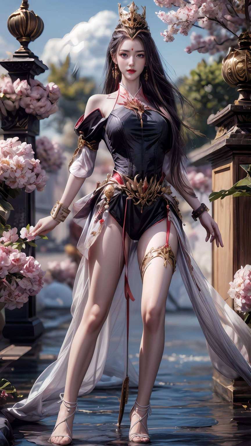 亦或是国漫女神和美女们的魅力风采这系列AIGC免费壁纸包