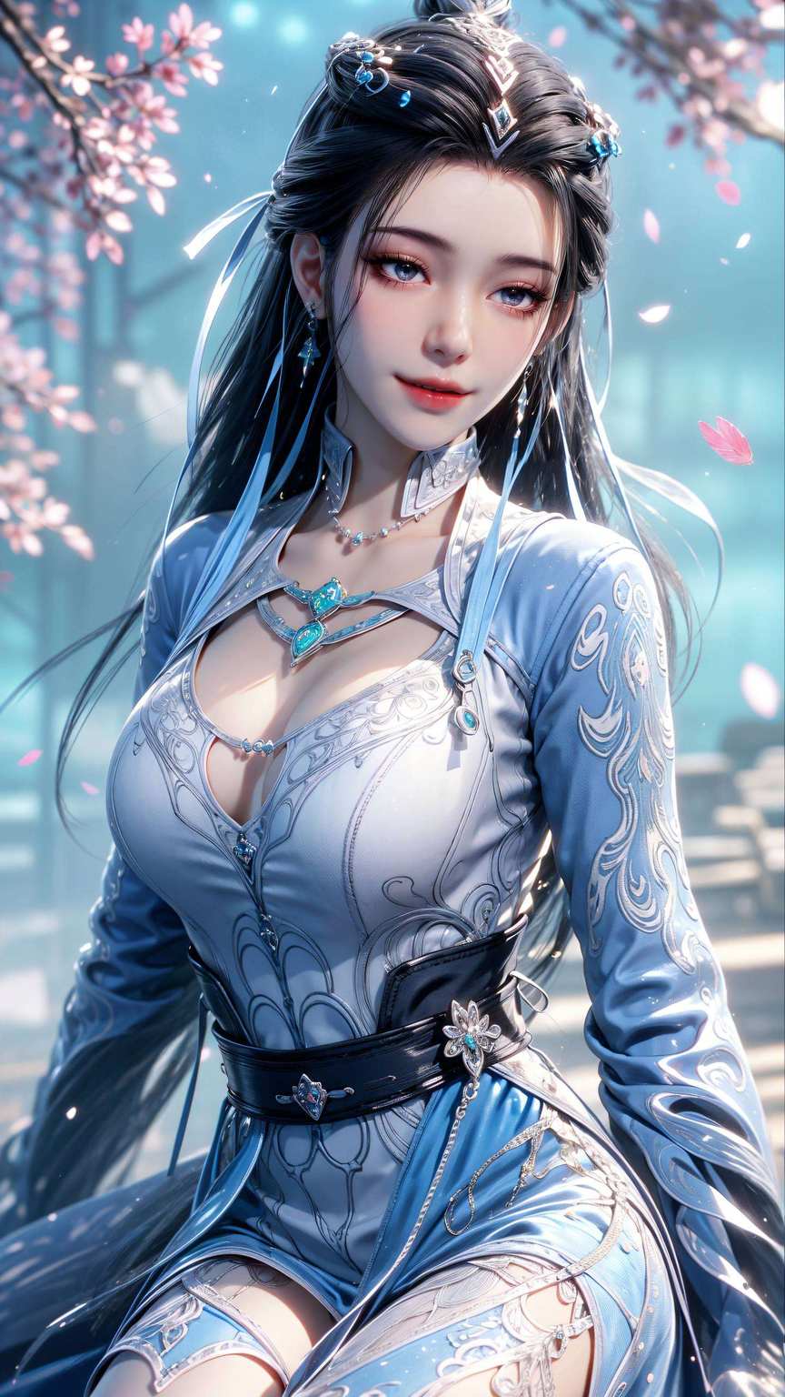 国漫女神翩翩起舞皆在高清图片中熠熠生辉