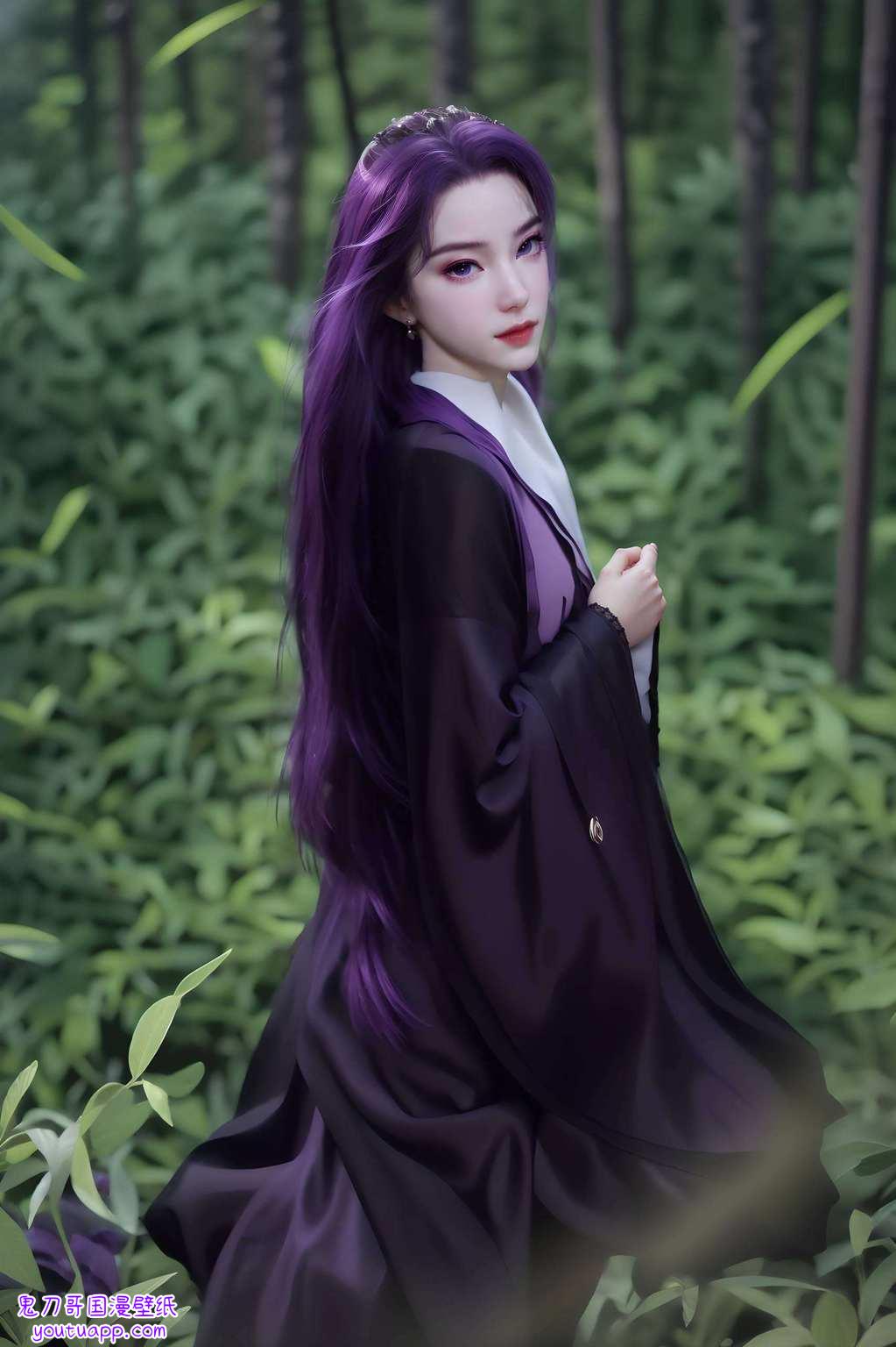 还是飘逸的动漫女神绝对是你电脑桌面上不可或缺的古风美景！