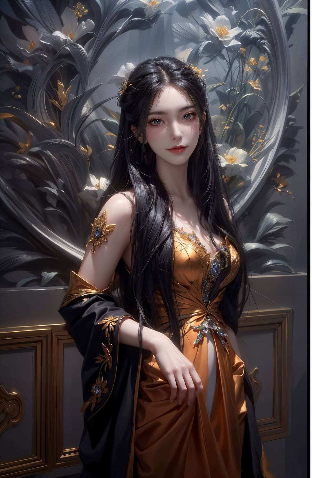 她的背影她的美