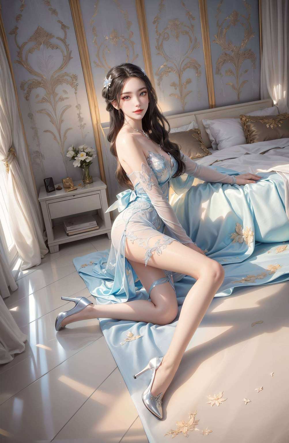 各位国漫迷们！今儿给大家带来一款绝美的焰灵姬动态壁纸那曲线