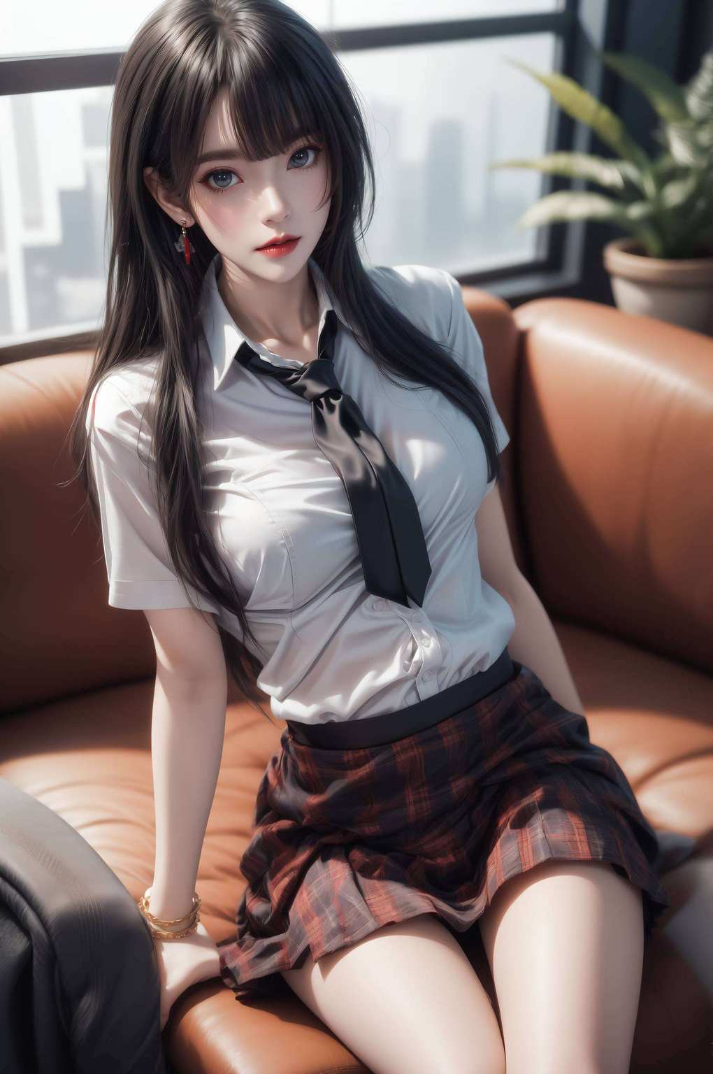 简直就像是从二次元穿越而来的国漫女神玄幻风满满