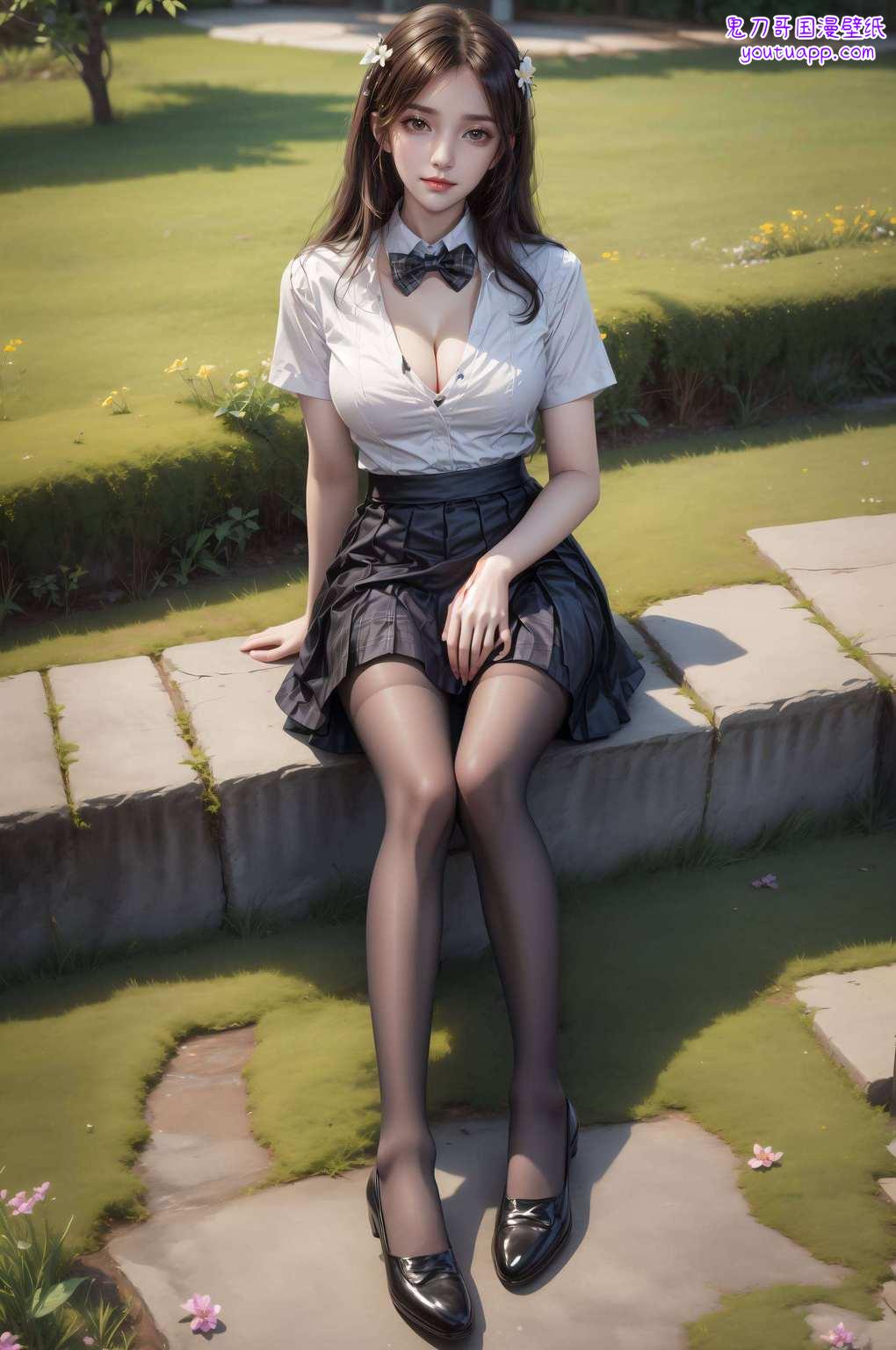黄裙飘扬间美得令人心动