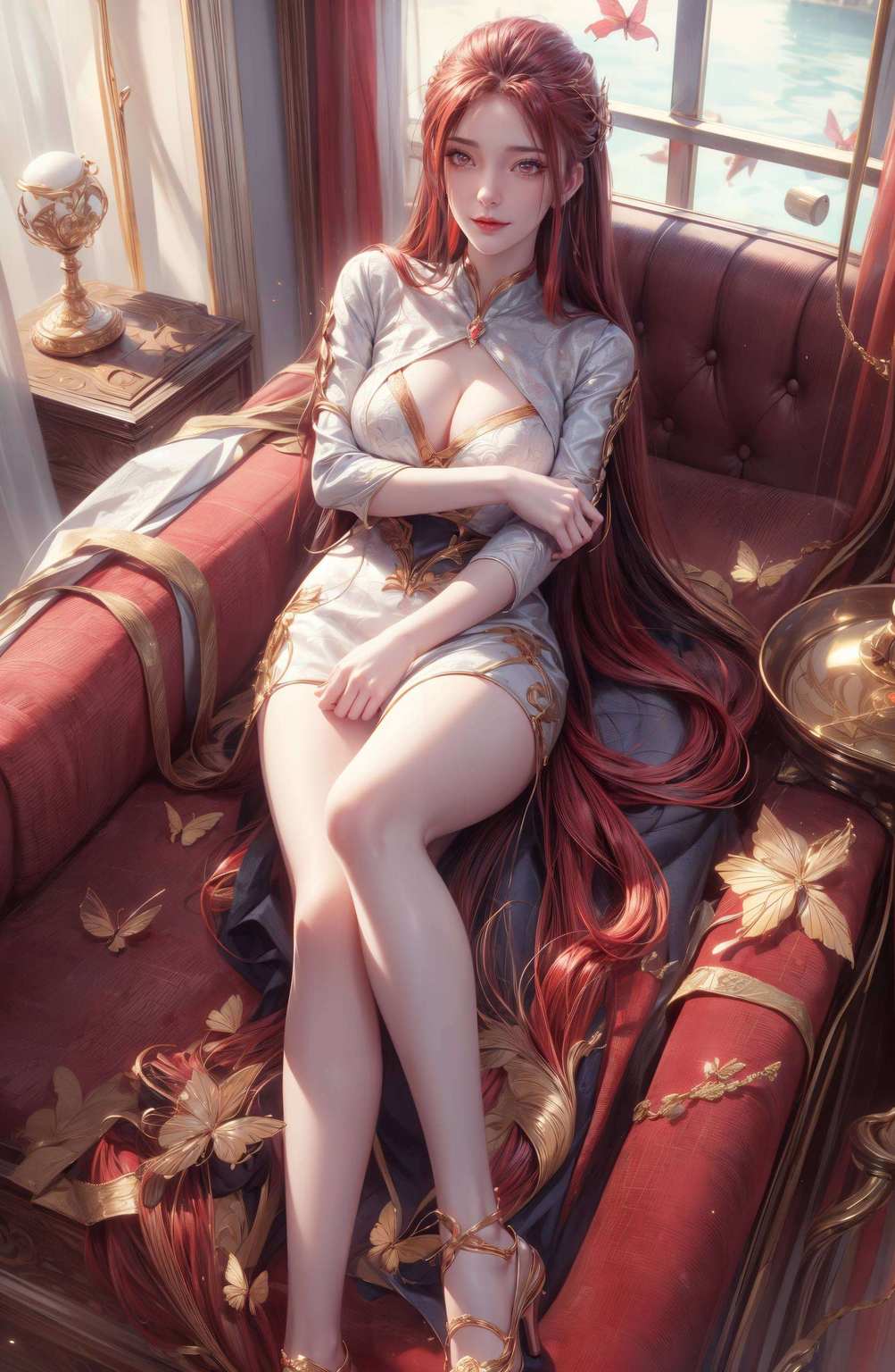 就是完美世界的绚烂舞台这边儿国漫女神们争奇斗艳