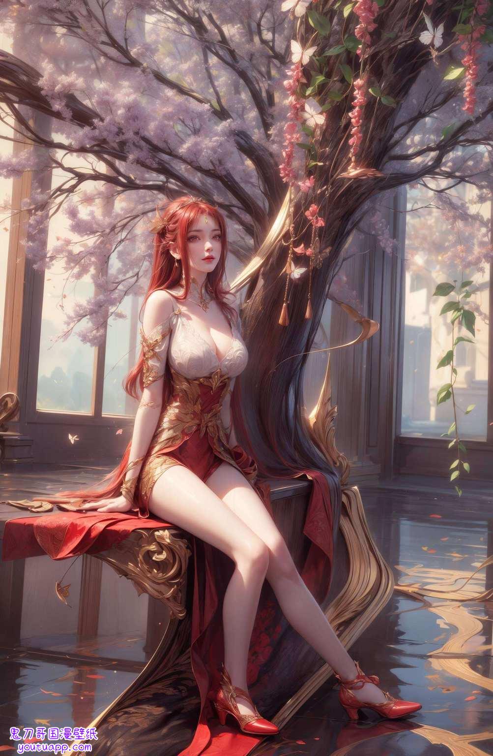 一触即发探寻国漫美女的玄幻魅力