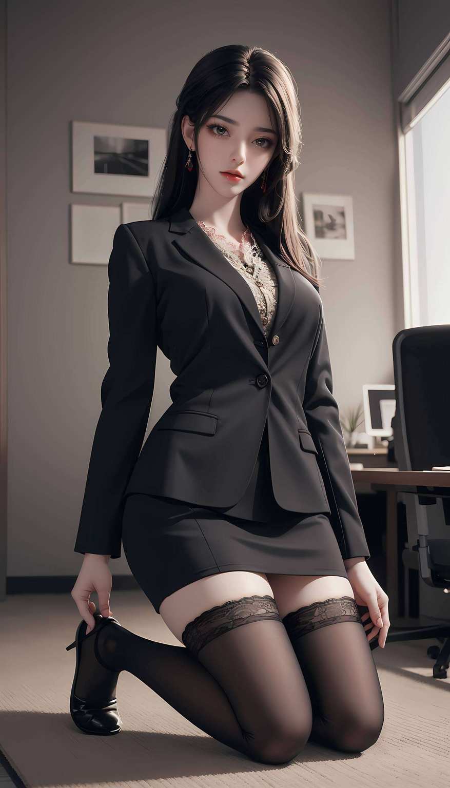 成为了无数粉丝心中的完美壁纸这位国漫女神