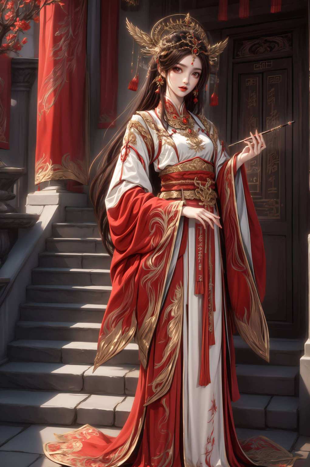 各位二次元的小伙伴们这次给大家带来的是一组超美的火灵儿新形象精美壁纸！来自国漫完美世界的火灵儿