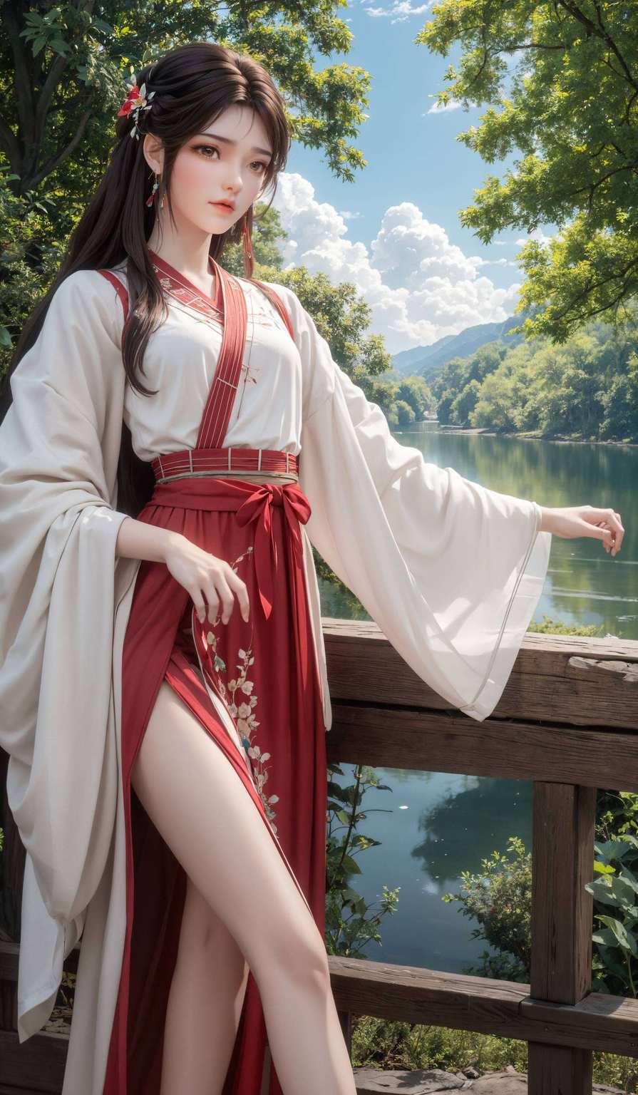 高清细腻今天给你推荐一款绝美的国漫女神火灵儿壁纸！融合了安卓Ins风的简洁与完美世界的玄幻色彩