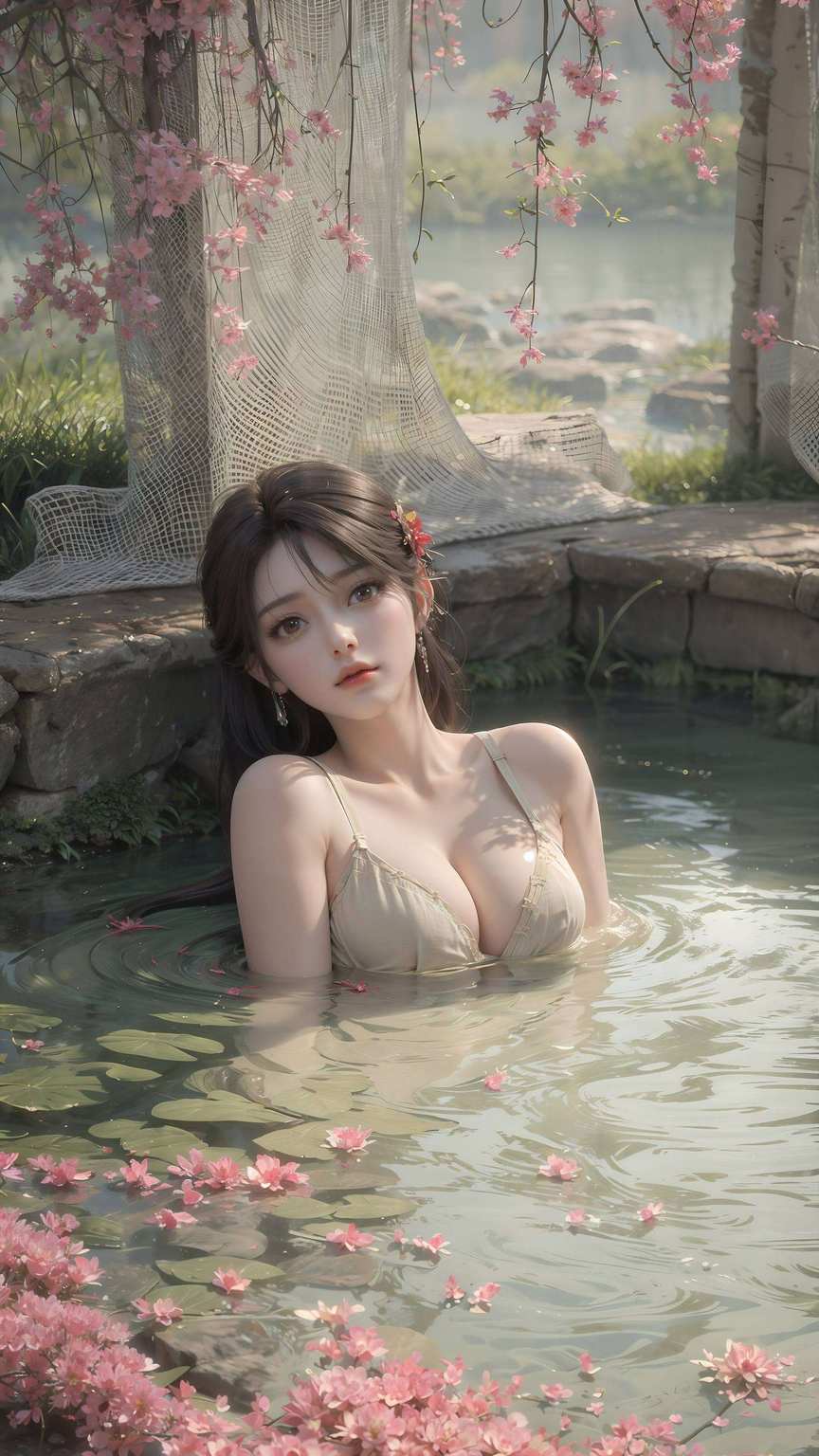 心生向往如同壁画般跃然墙上