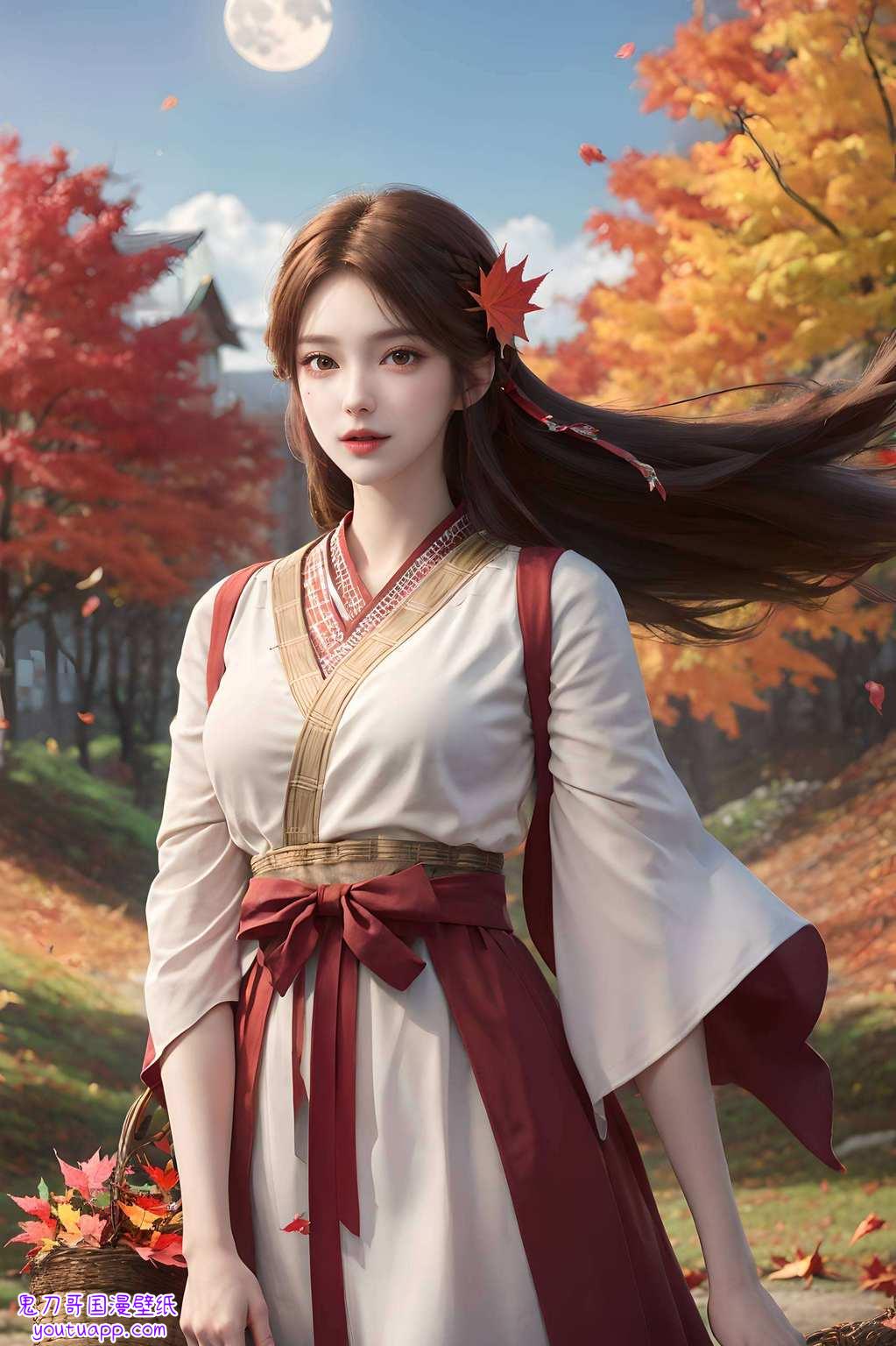 美得不要不要的将火灵儿的仙气展现得淋漓尽致