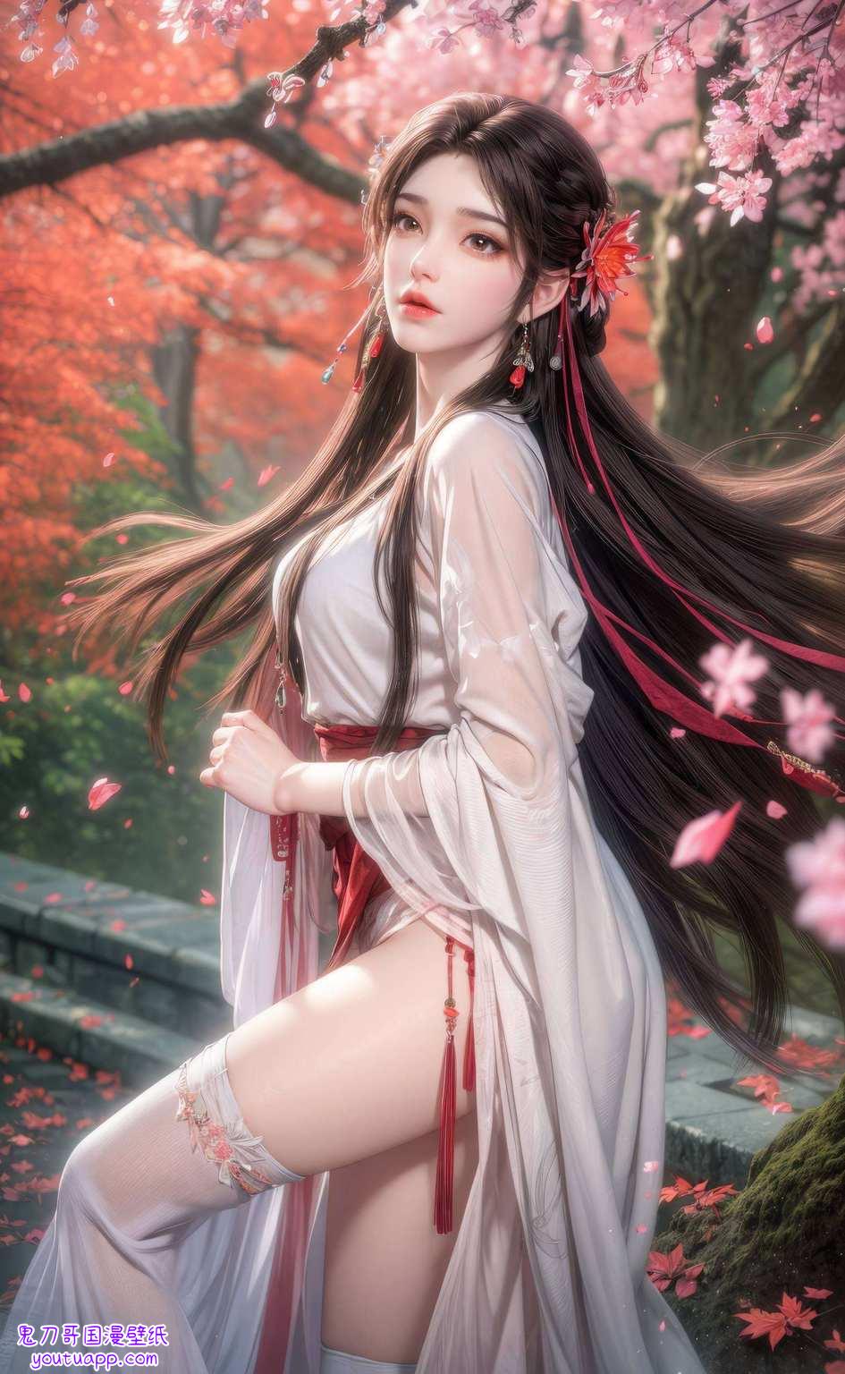 她是国漫壁纸中的小仙女各位小伙伴