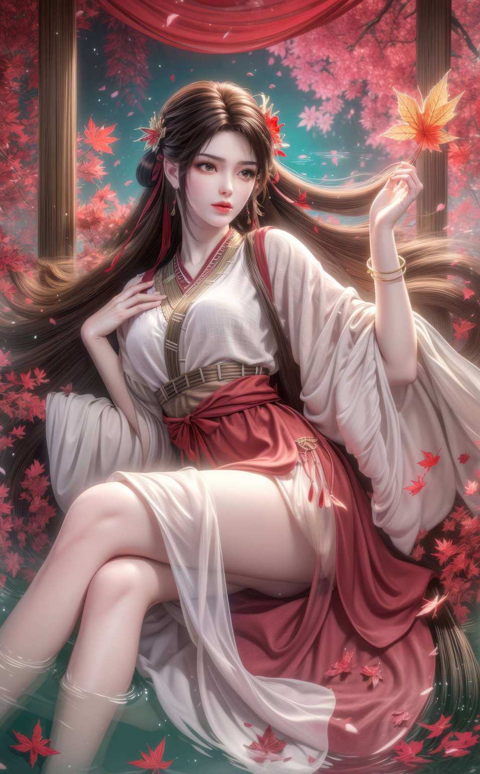 她的身影清晰如画让她的美颜点亮你的ipad！