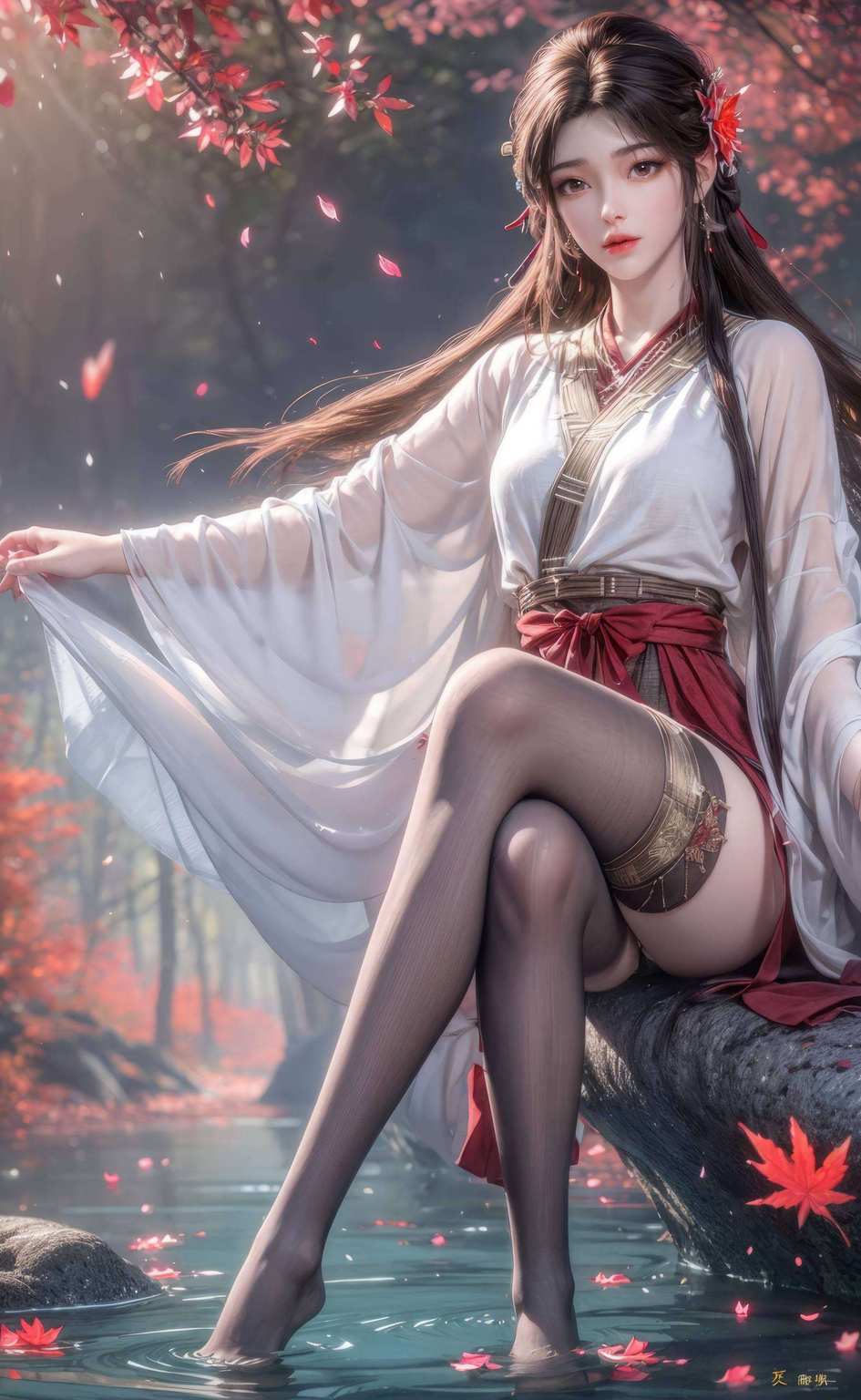 将国漫女神的灵动与玄幻气息完美融合嘿
