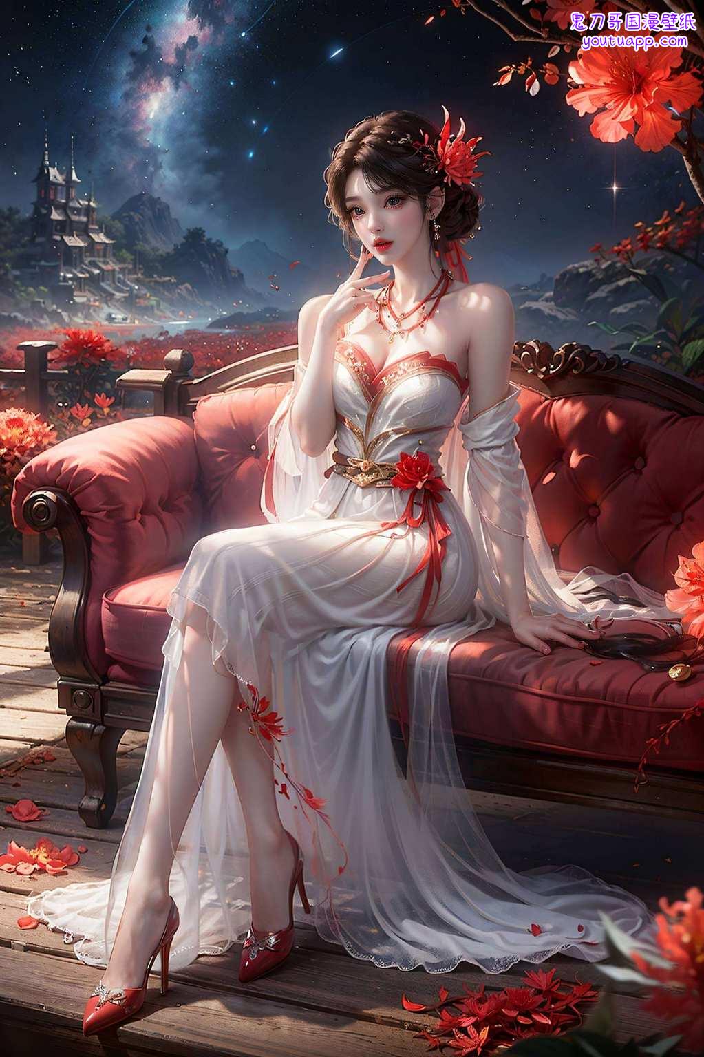 穿梭在国漫的绚丽世界成为了无数粉丝心中的完美女神