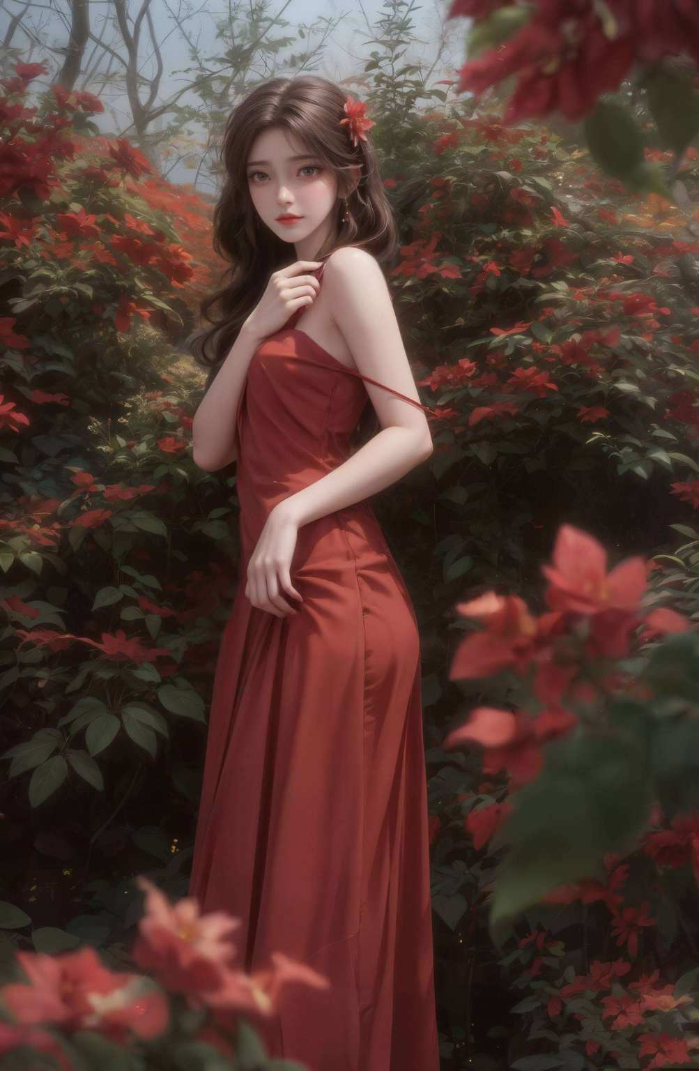 各位小伙伴！今儿给大家介绍一位国漫界的绝世美女——火灵儿！这姑娘不仅美得让人舔屏还身怀绝技