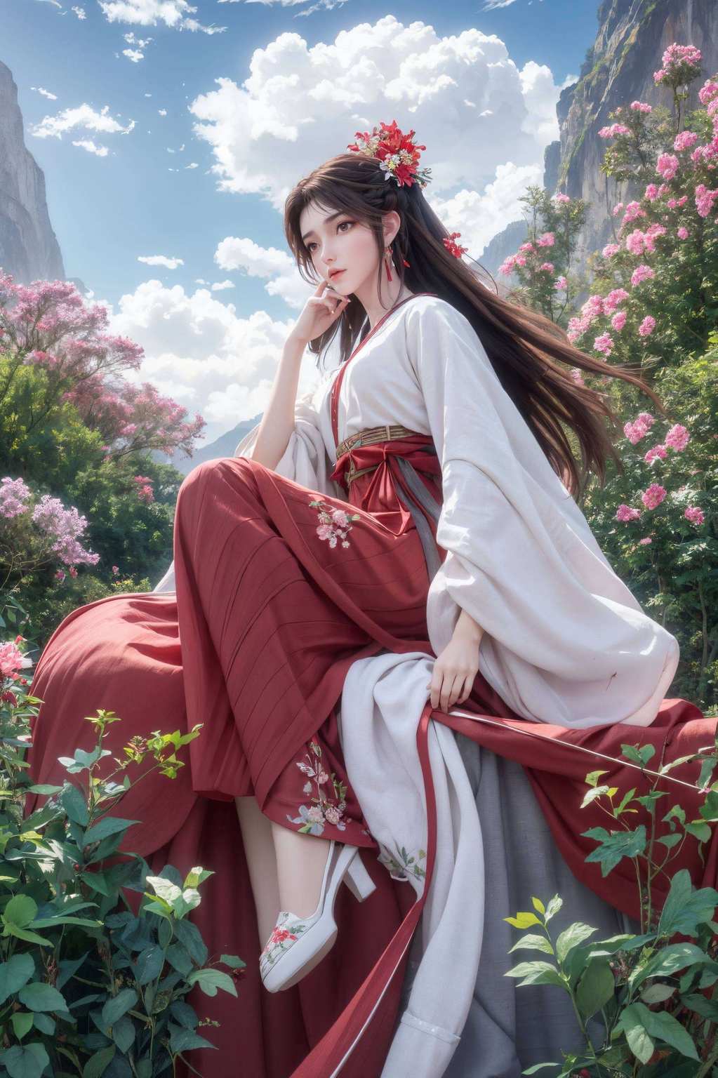 仿佛能点燃整个世界的热情她的每一次亮相都如同一幅精美的艺术壁纸