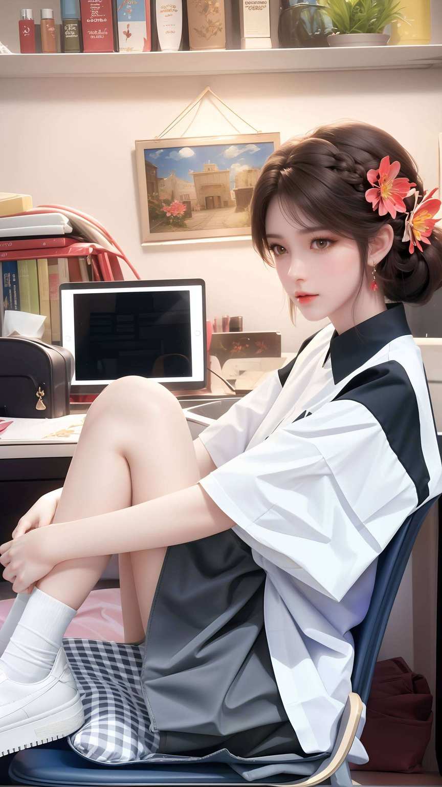这不仅仅是一张壁纸身着华服