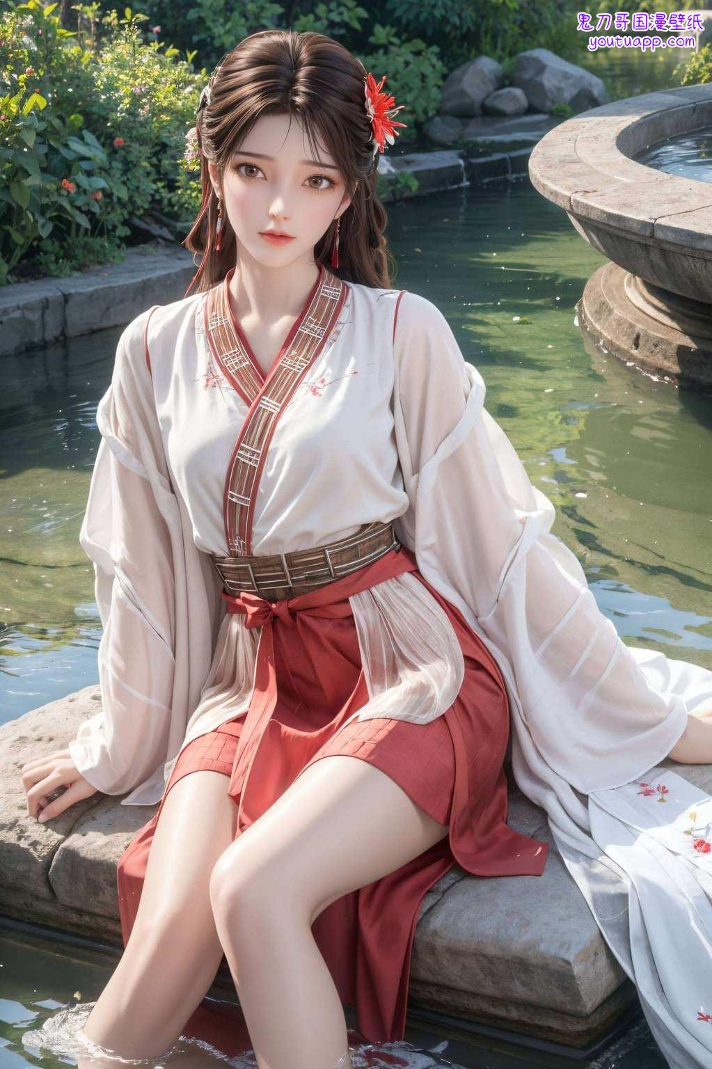国漫女神婉约尽展玄幻之美