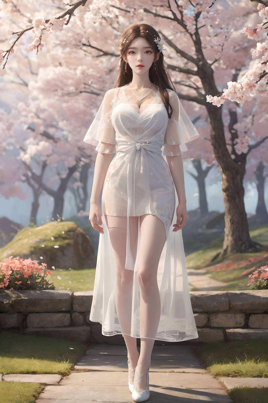 犹如一朵盛开在玄幻天空的火红玫瑰她在完美世界中舞动火翼