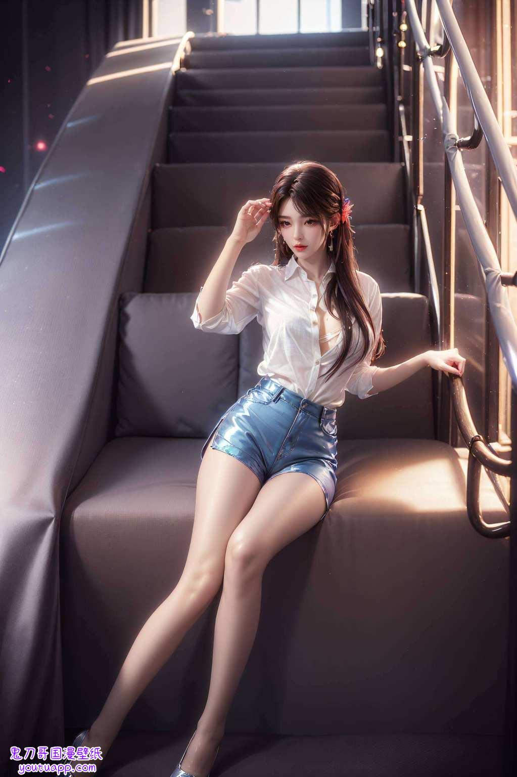 成为无数动漫迷心中永恒的国漫女神与国漫美女在绚丽多彩的AIGC壁纸世界中