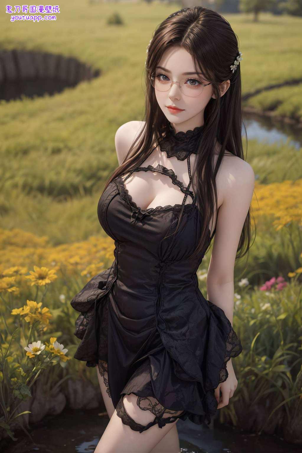 她的高清壁纸燃烧着无数国漫爱好者的心