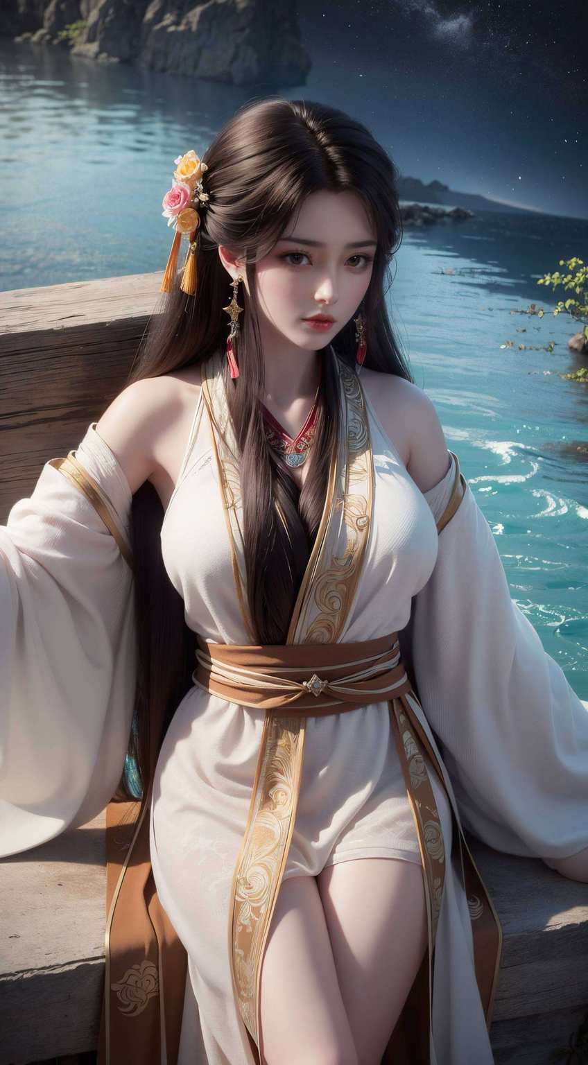 妖娆如火完美世界的画卷上