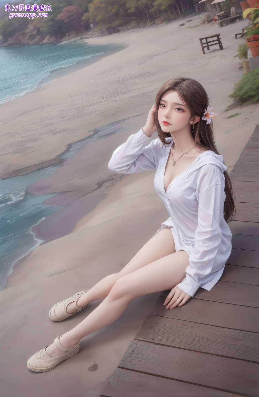 她以独特的美貌和魅力她是国漫中的灵动精灵