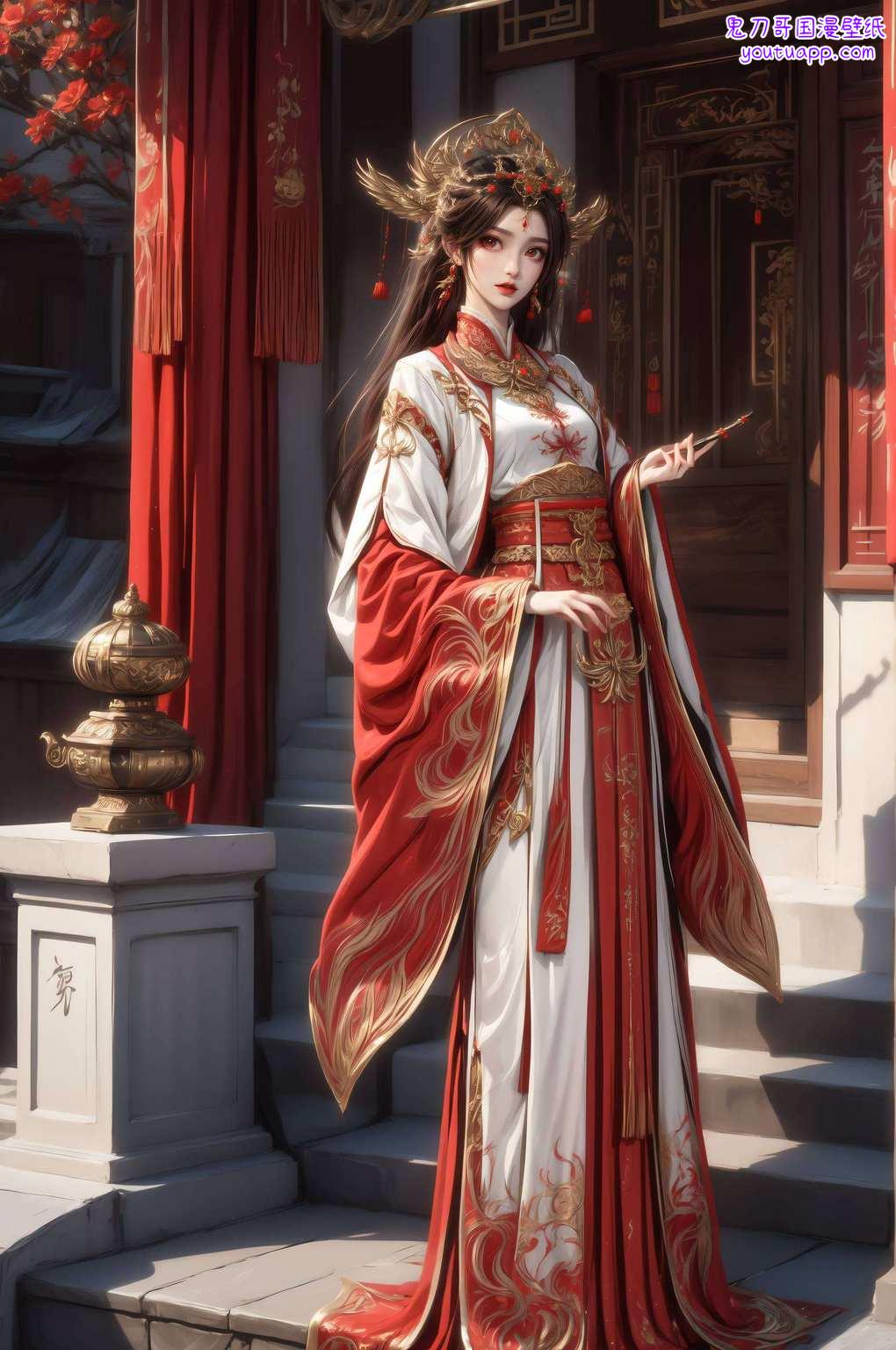 动漫女神的风采各位手机控们