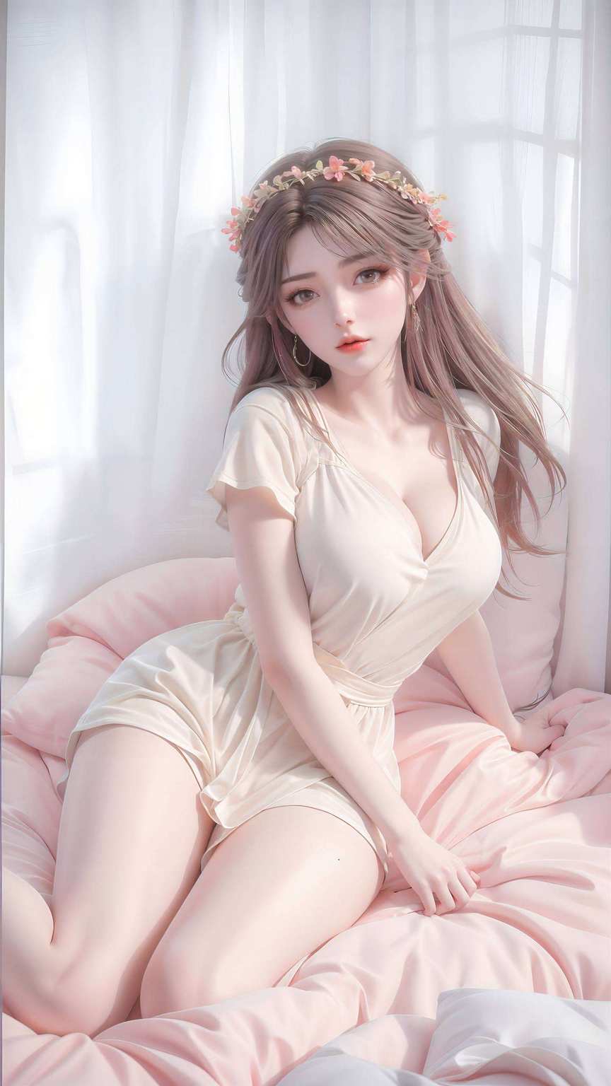 女神韵无穷壁纸焕神光,玄幻意境生