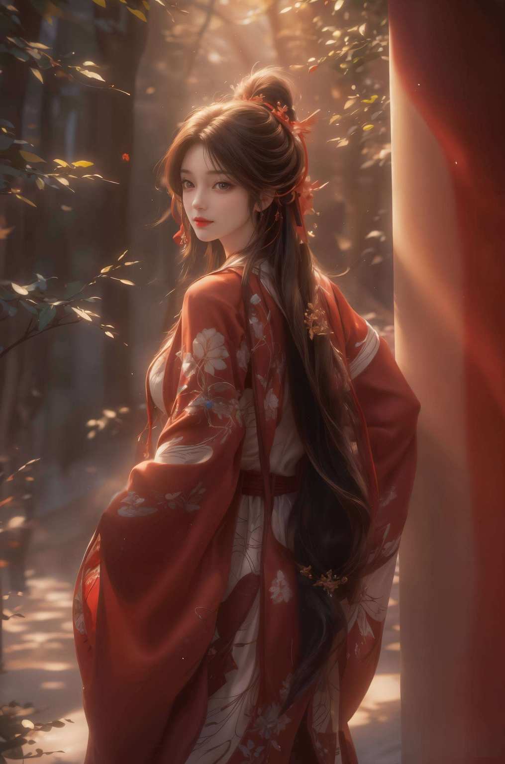 在纷繁的玄幻世界里如同完美的画卷
