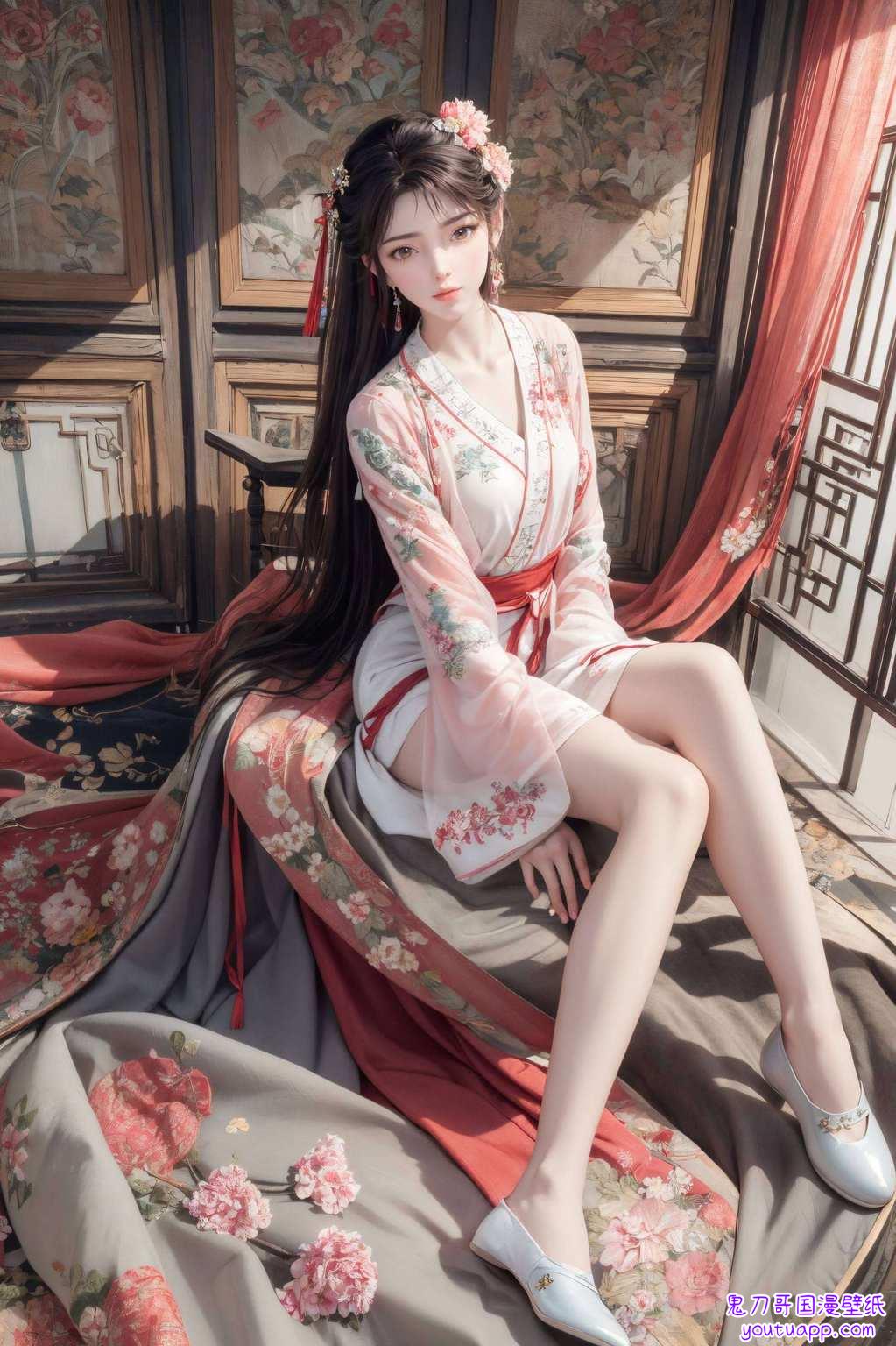 又有动漫的深邃她是完美的化身