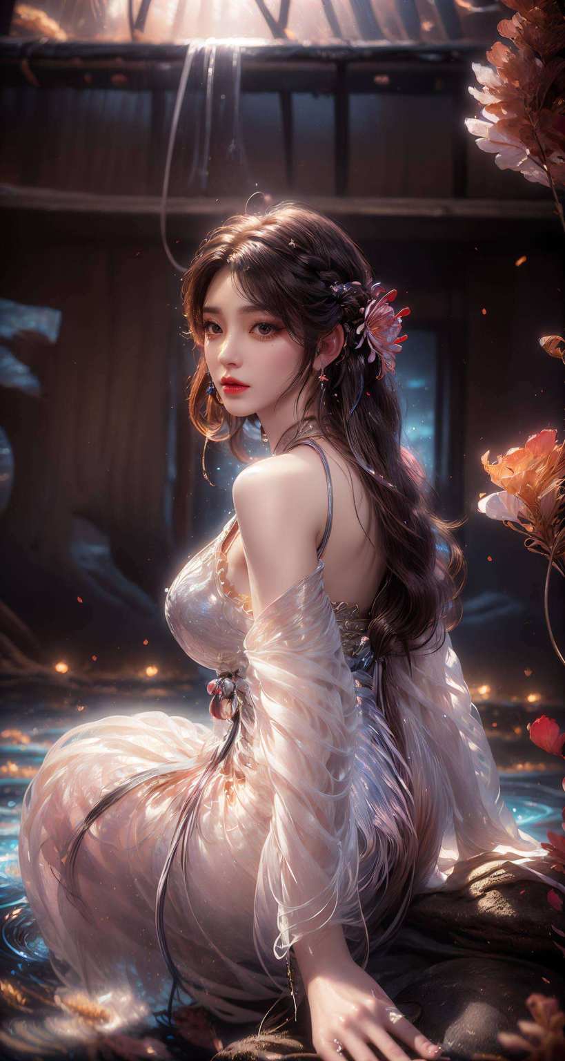 火灵儿翩翩舞动漫美女魂