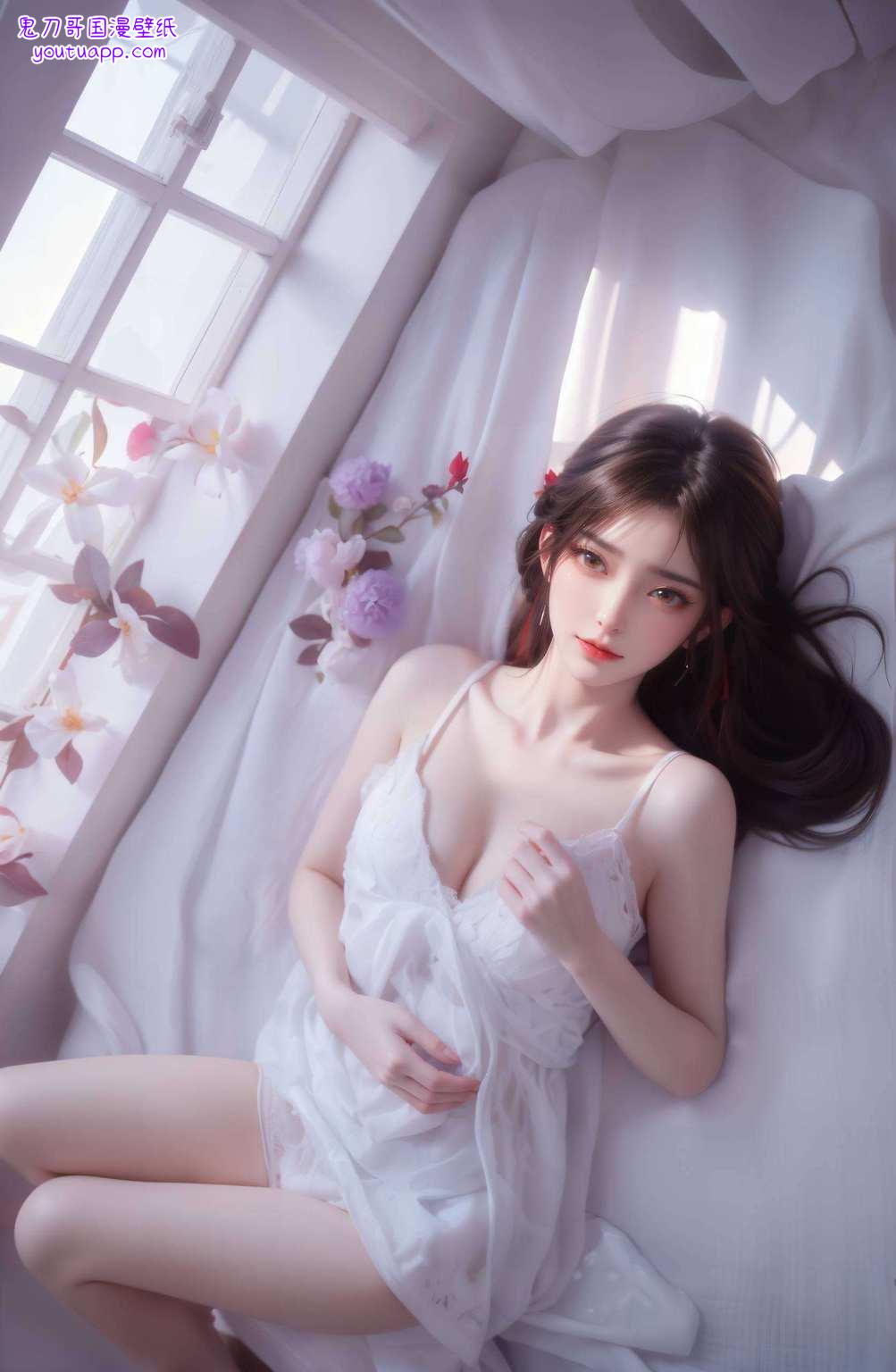 她的每一次微笑她是完美的化身