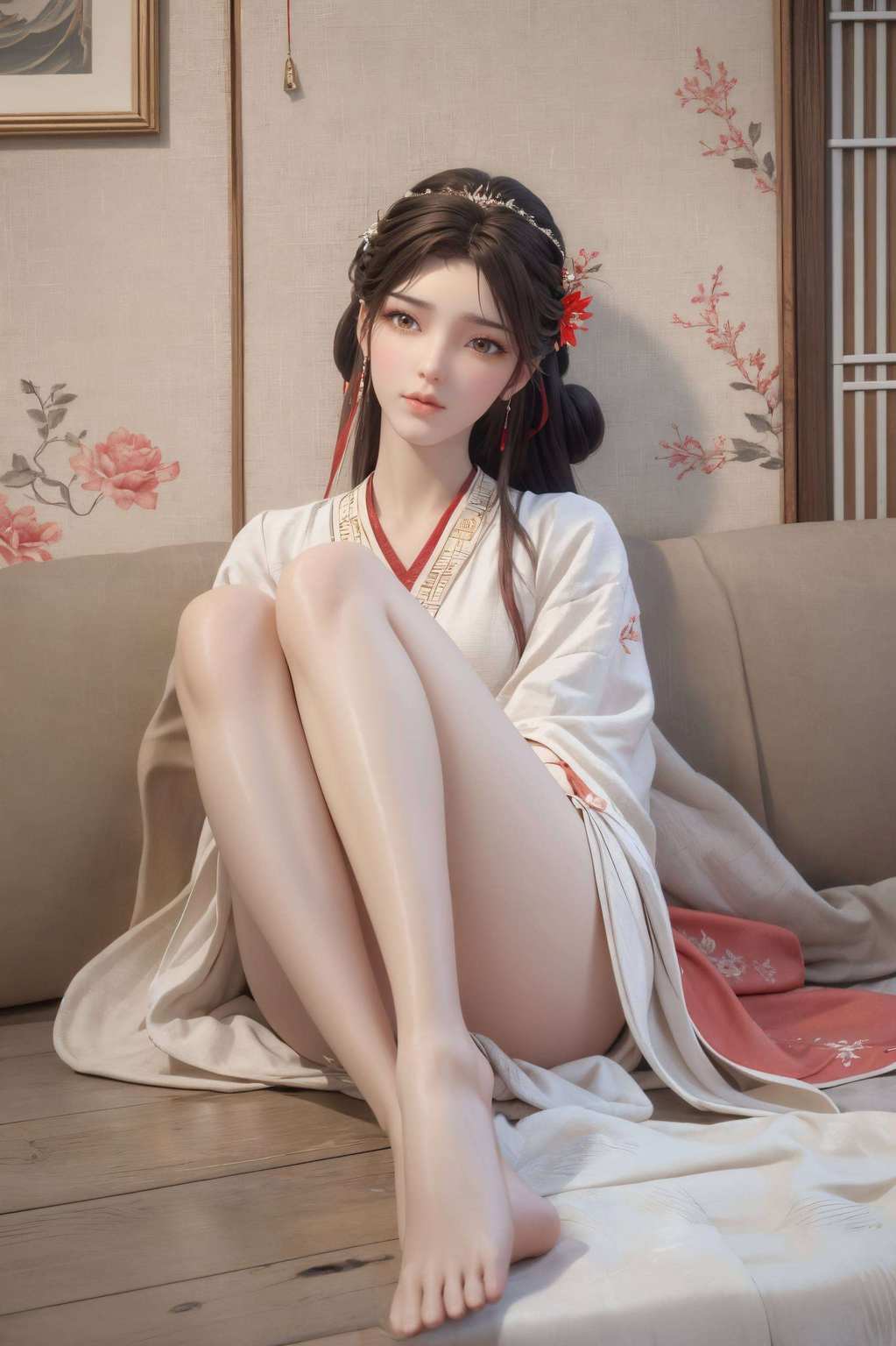 因之而生动灵儿映屏