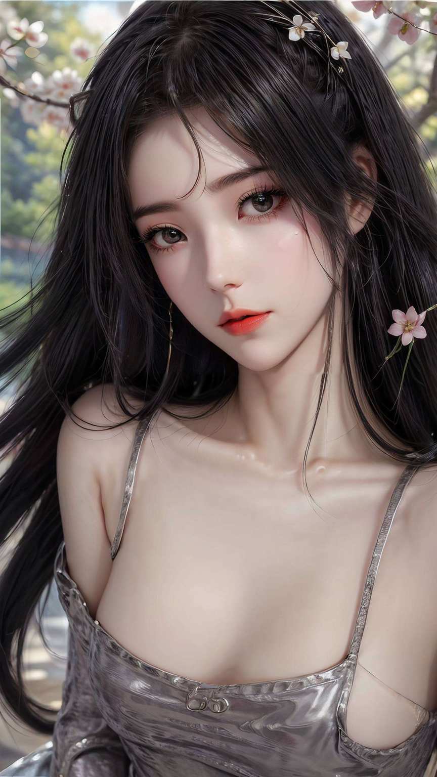 成为无数粉丝心中的国漫女神化作一幅幅玄幻壁纸