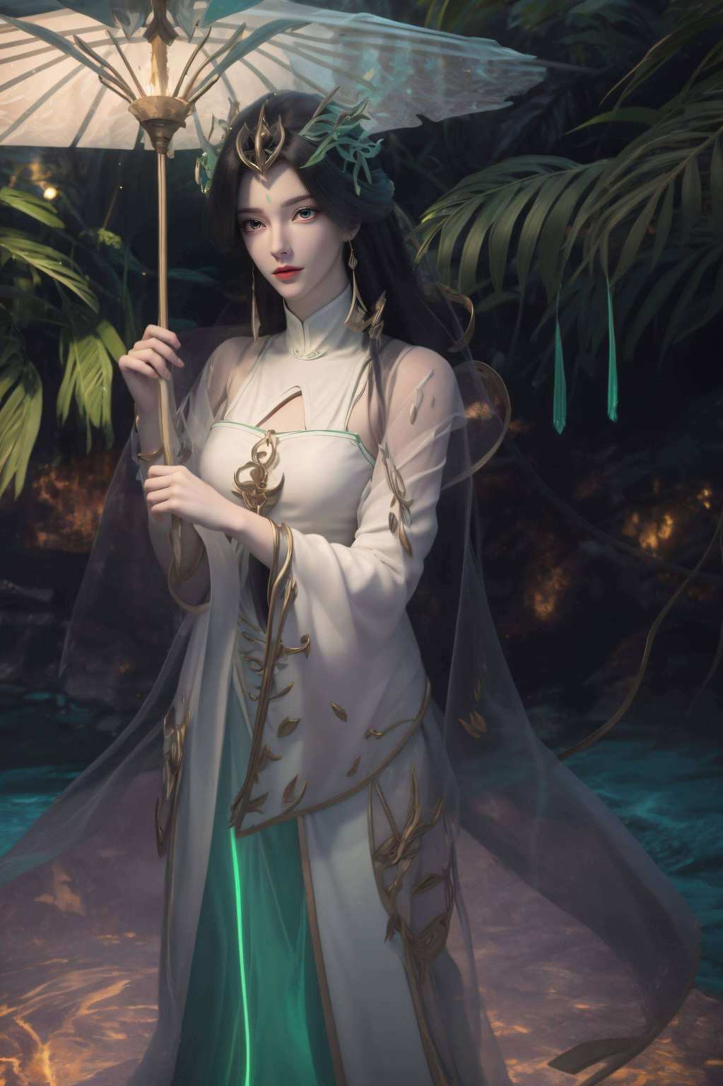 连动漫女神们都要嫉妒她的风采了！她不仅是个国漫女神