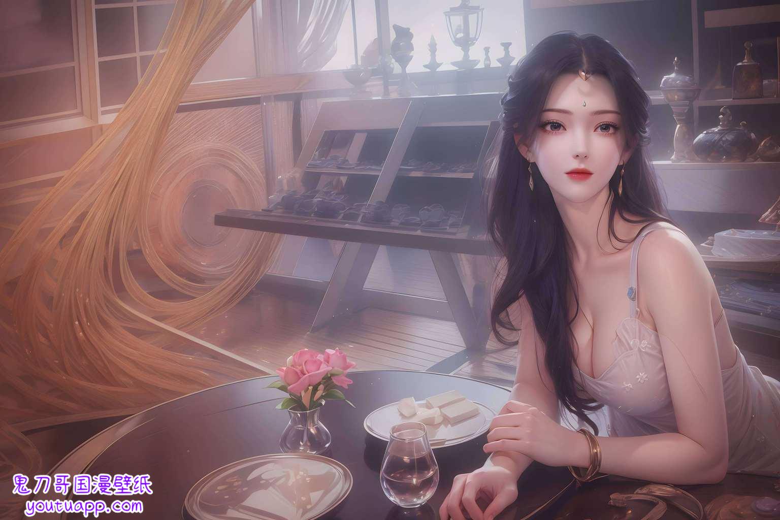 不仅美得让人心动这位国漫界的女神