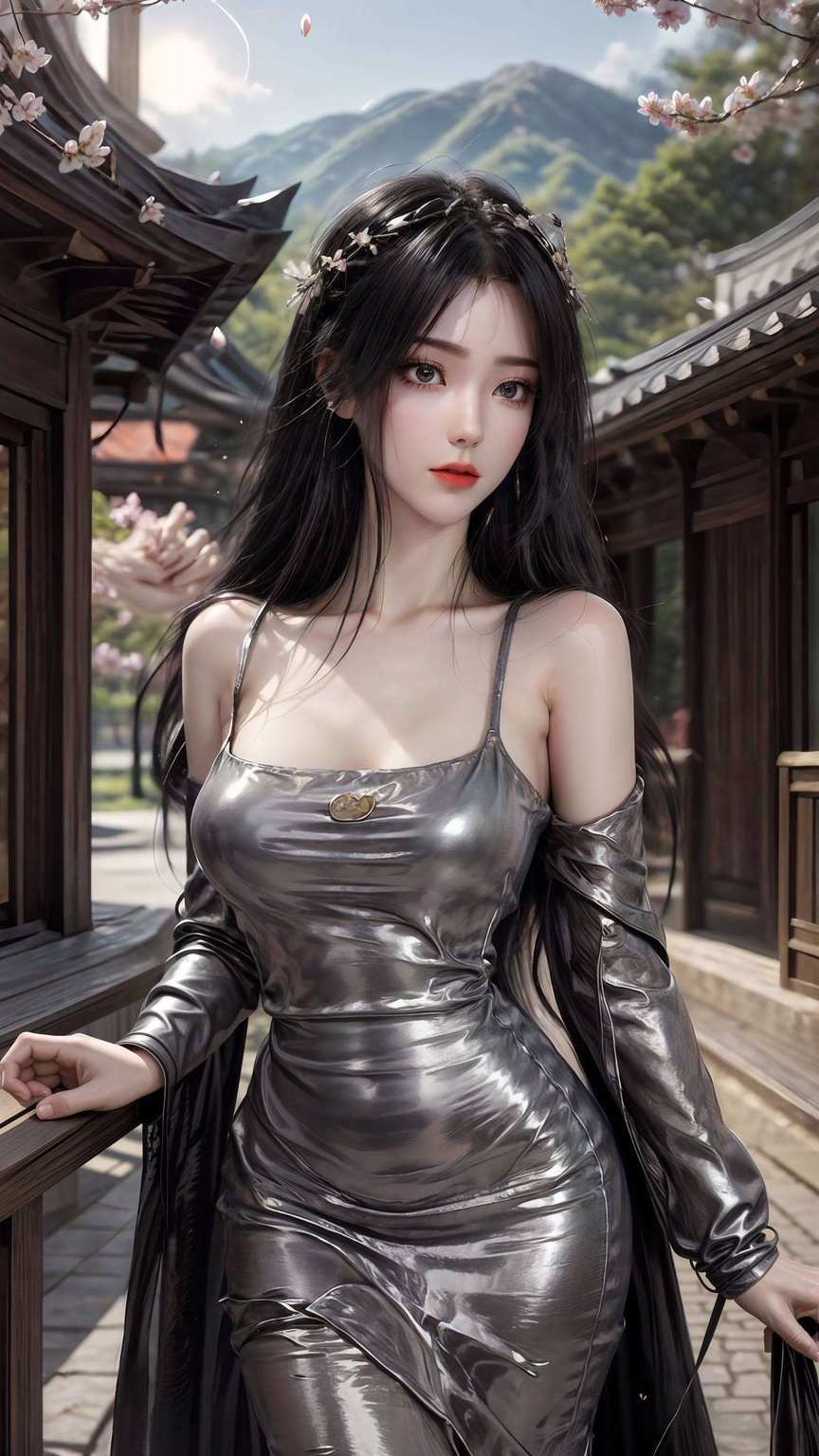 仿佛诉说着岁月静好的故事她